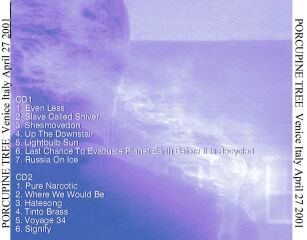 Venice 2001 Cover (Back)